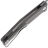 Нож Real Steel Teres satin сталь Nitro-V рукоять Gray Aluminum (7111GS)