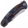 Нож Maxace Halictus 2.0 cталь M390 рукоять Titanium/Damask colour G10
