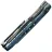 Нож WE Knife Gunwale hand polished сталь M390 рукоять Blue Terrain Titanium (WE24048-3)