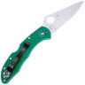 Нож Spyderco Delica 4 сталь VG-10 рукоять Green FRN (C11FPGR)