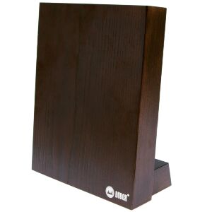 Магнитный держатель Наклонный дуб темный на 5 ножей (Dubox)  (5105)