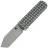 Нож Kristal Porebrick сталь 14C28N Stonewash рукоять Grey Aluminium