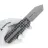 Нож Kristal Porebrick сталь 14C28N Stonewash рукоять Grey Aluminium