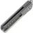 Нож Kristal Porebrick сталь 14C28N Stonewash рукоять Grey Aluminium