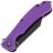Нож Daggerr Powie DL blackwash сталь 8Cr14MoV рукоять Purple FRN