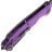 Нож Daggerr Powie DL blackwash сталь 8Cr14MoV рукоять Purple FRN