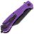 Нож Daggerr Powie DL blackwash сталь 8Cr14MoV рукоять Purple FRN