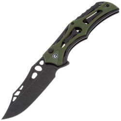 Нож CIVIVI Biophase blackwash сталь Nitro-V рукоять Black Aluminum/OD Green G10 (C23083C-2)