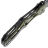 Нож CIVIVI Biophase blackwash сталь Nitro-V рукоять Black Aluminum/OD Green G10 (C23083C-2)