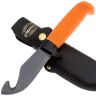 Нож Marttiini Martef Skinning Hook Orange рукоять резина (378014T)