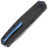 Нож Arkona Gethayr сталь M390 рукоять Marble CF/Blue Ti clip