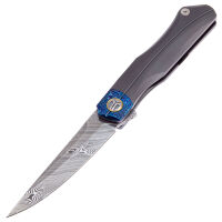 Нож Bestech Thyra сталь Damasteel рукоять Titanium/Timascus (BT2106G)