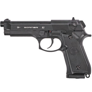 Пистолет пневматический Borner Beretta 92 Blowback (Pellets)  (8.4444)