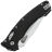 Нож Microtech Amphibian Ram-Lok 30th anniversary stonewash сталь M390MK рукоять Black Fluted G10