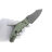 Нож Kizer Bulldog black сталь Nitro-V рукоять Green Micarta