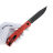 Нож Kristal Liniya cталь14C28N Blackwash рукоять Red G10