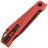Нож Kristal Liniya cталь14C28N Blackwash рукоять Red G10