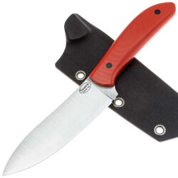 Нож T-Knife Canadian Kitchen Knife конвекс сталь AUS-10co рукоять Red G10