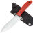 Нож T-Knife Canadian Kitchen Knife конвекс сталь AUS-10co рукоять Red G10