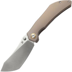 Нож Kansept Tipper satin сталь S35VN рукоять Bronze Titanium