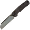 Нож Kunwu Chad DLC сталь PM-60 рукоять Carbon fiber