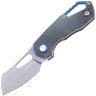 Нож MKM Isonzo Cleaver сталь M390 рукоять Black Canvas Micarta (FX03M-2BC)
