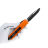Нож Microtech UTX-85 S/E black сталь M390 рукоять Orange Aluminum (231-1OR)