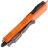 Нож Microtech UTX-85 S/E black сталь M390 рукоять Orange Aluminum (231-1OR)