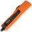 Нож Microtech UTX-85 S/E black сталь M390 рукоять Orange Aluminum (231-1OR)