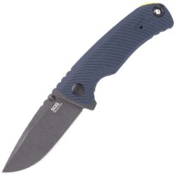 Нож SOG Tellus ATK blackwash сталь Cryo 440C рукоять Blue GRN (11-06-03-43)