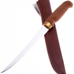 Нож филейный Marttiini Superflex Filleting Knife 19 сталь Stainless steel рук. береза (630016) (Нож Marttiini Superflex 7.5"  сталь X46Cr13 рукоять береза воск (630016))