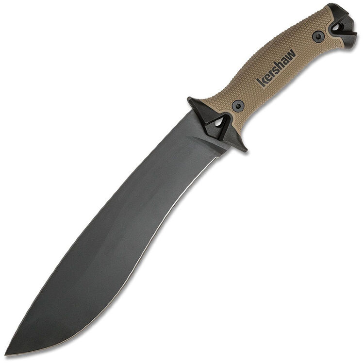 Нож Kershaw Camp 10 сталь 65MN рукоять Tan Kraton (1077TAN)