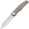 Нож Real Steel Avangard сталь M390 рукоять Titanium/Natural Micarta (9782)