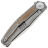 Нож Real Steel Avangard сталь M390 рукоять Titanium/Natural Micarta (9782)