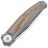 Нож Real Steel Avangard сталь M390 рукоять Titanium/Natural Micarta (9782)