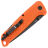 Нож SOG Adventurer LB TiNi сталь Cryo 5CR15MOV рукоять Orange GRN (13-11-02-43)