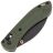 Нож Vosteed Mini Nightshade blackwash сталь 14C28N рукоять Green G10