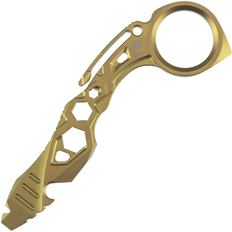 Инструмент Kansept EDC Tool PryMate Gold Titanium