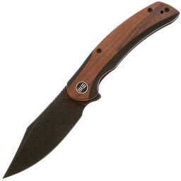 Нож We Knife Snick сталь CPM-20CV рукоять Black Ti/Cuibourtia Wood (WE19022F-3)