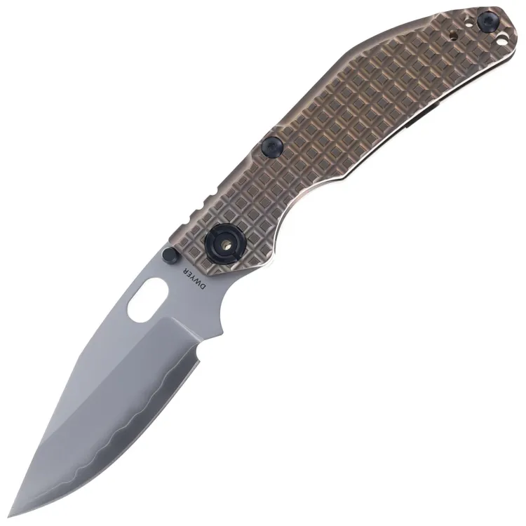 Нож North Mountain Blade Dwyer BBNM Bowie сталь SLD-Magic рукоять Champagne Ti