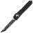 Нож Microtech Ultratech T/E black serrated сталь M390 рукоять Black Aluminium (123-3T)