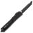 Нож Microtech Ultratech T/E black serrated сталь M390 рукоять Black Aluminium (123-3T)