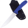 Нож Новичок сталь M390 рукоять Blue G10 (Дедюхин Г.)