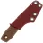 Нож PhantomTools Puukko mini сталь M390 рукоять Maroon canvas Micarta
