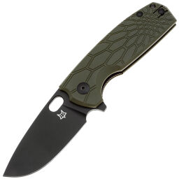 Нож FOX Core Vox Black сталь N690 рукоять Olive Drab FRN (FX-604 OD)
