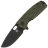 Нож FOX Core Vox Black сталь N690 рукоять Olive Drab FRN (FX-604 OD)