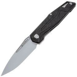 Нож Arkona Buran beadblast сталь M390 рукоять Chaotic Carbon Fiber/Titanium