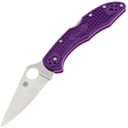 Нож Spyderco Delica 4 сталь VG-10 рукоять Purple FRN (C11FPPR)