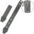 Стропа крепления M.O.L.L.E Maxpedition TacTie PJC3 Gray 6шт (PJC3GRY)