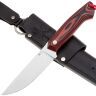 Нож 7 Ножей Айсберг сталь VG-10 рукоять Black/red G10